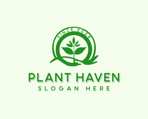 Botanical Eco Planting logo design