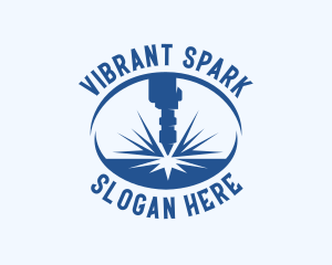 Laser Spark Machinery logo design