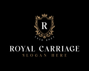 Royal Event Shield logo design