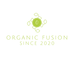 Organic Herbal Leaf logo