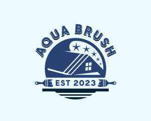 Paint Brush Renovation logo design