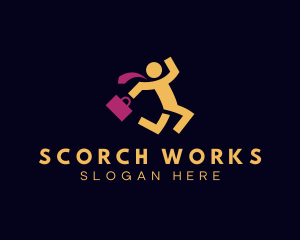 Employee Worker Job logo design