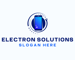 Mobile Phone Electronics logo design