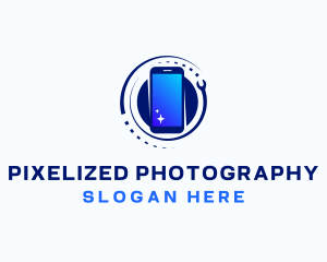 Mobile Phone Electronics logo design