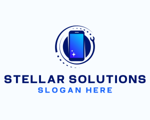 Mobile Phone Electronics logo design