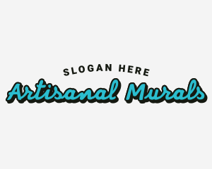 Casual Graffiti Handwriting logo design