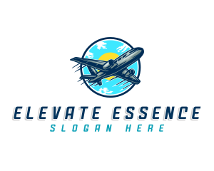 Aviation Airplane Travel Logo