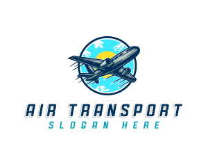 Aviation Airplane Travel logo design