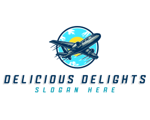 Aviation Airplane Travel logo