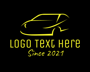 Yellow Sports Car  logo