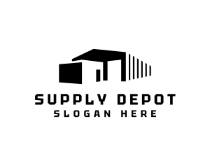 Warehouse Depot Storage logo design