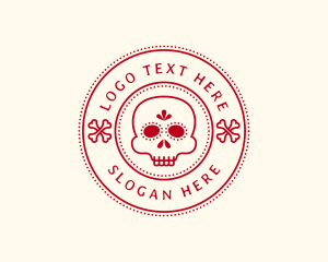 Calavera Skull Bone  logo