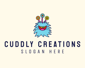 Fuzzy Alien Monster logo