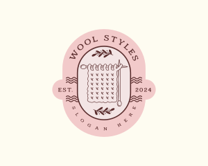 Handcrafted Knitting Blanked logo