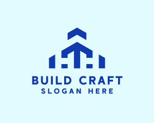 Arrow Building Construction logo design