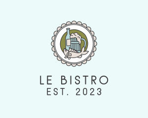 Beverage Bistro Bar logo design