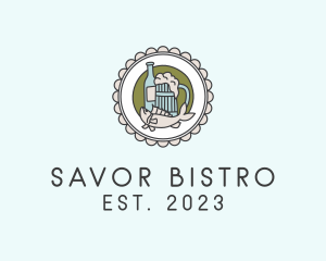 Beverage Bistro Bar logo design