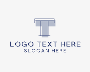 Advertising Agency Letter T  logo