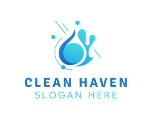 Hygiene Sanitary Cleaning logo design