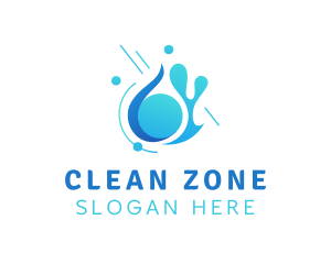Hygiene Sanitary Cleaning logo design