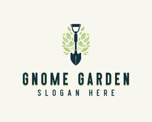 Yard Gardening Shovel logo design