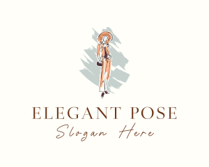 Woman Fashion Model logo