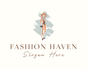 Woman Fashion Model logo