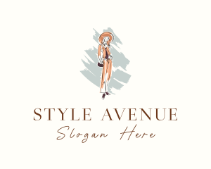 Woman Fashion Model logo