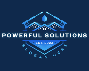 Home Power Washer Cleaner logo design