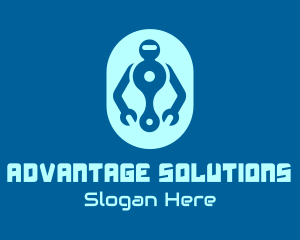 Robot Repair Service logo design