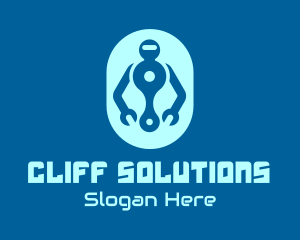 Robot Repair Service logo design