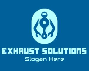 Robot Repair Service logo design