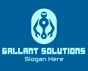 Robot Repair Service logo design