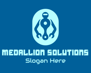 Robot Repair Service logo design