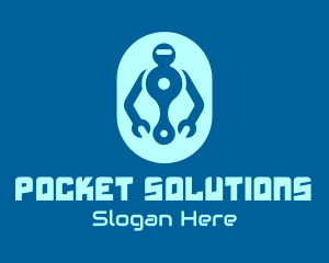 Robot Repair Service logo design