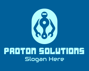 Robot Repair Service logo design