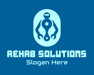 Robot Repair Service logo design