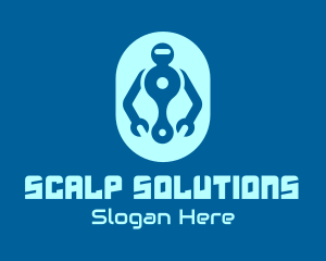 Robot Repair Service logo design