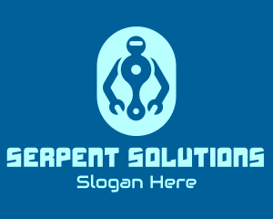 Robot Repair Service logo design