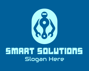 Robot Repair Service logo design