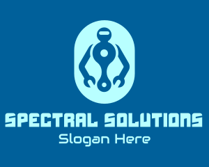 Robot Repair Service logo design