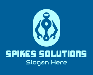 Robot Repair Service logo design