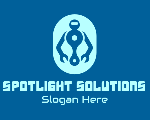 Robot Repair Service logo design