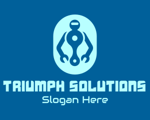 Robot Repair Service logo design