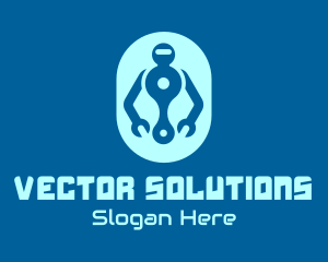 Robot Repair Service logo design