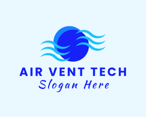 Air Breeze Cooling logo design