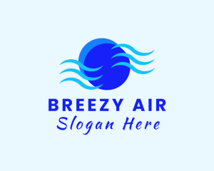 Air Breeze Cooling logo design