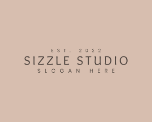 Modern Fashion Studio logo design