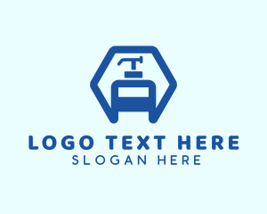 Blue Hexagon Sanitizer logo