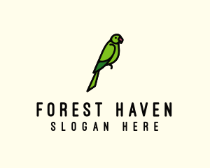 Forest Parrot Aviary  logo design